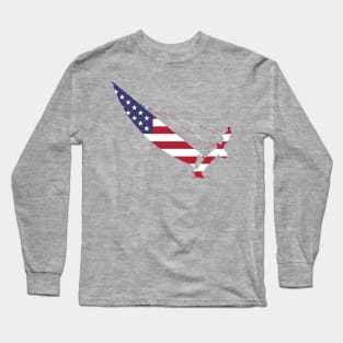 USA catamaran trapeze sailing Long Sleeve T-Shirt